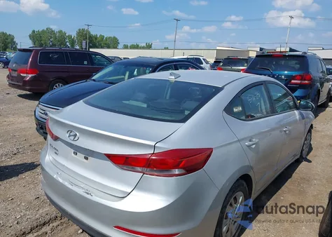 2017 Hyundai Elantra Se from USA, damaged, VIN KMHD74LF6HU095345